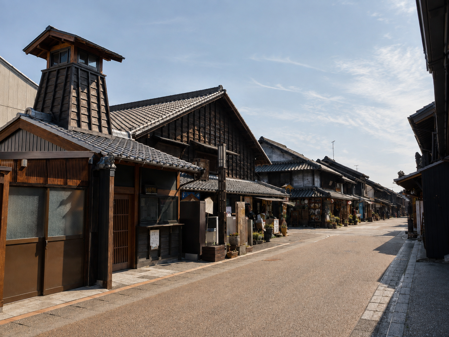 犬山城下町